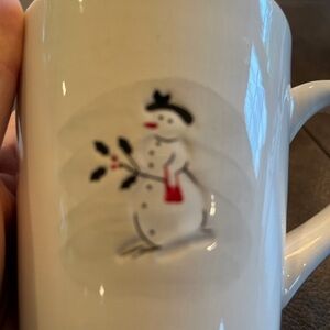 A Merry Group of Snowmen Mugs  Set of 5  Williams-Sonoma